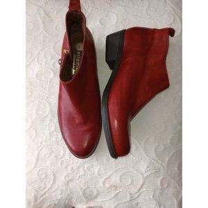 Ericmichael hand made in Spain eu size 37 red leather.  Never worn.
